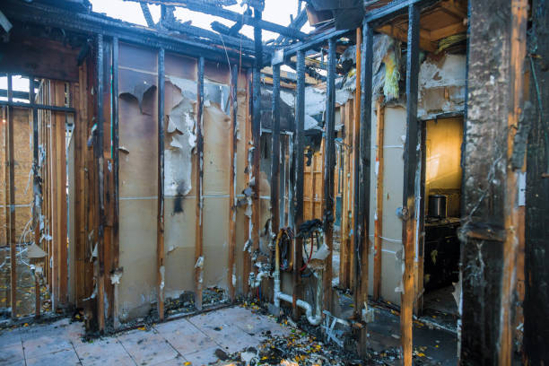 Professional Soot Cleanup technician working in Chevy Chase Village, MD